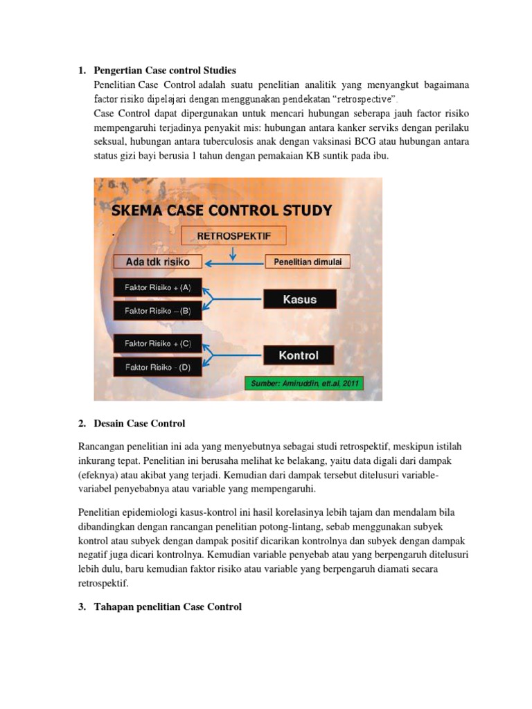 Penelitian dan Desain Case Control | PDF | Sains & Matematika