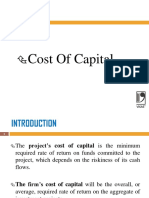 256918353 Cost of Capital