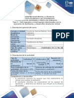 Guía de actividades y rúbrica de evaluación - Fase 2 - Dar respuesta a interrogantes relacionados con la operación de destilación, y desarrollar simulación virtual.pdf