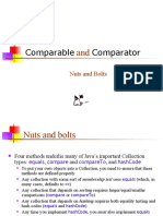 Comparable Comparator: Nuts and Bolts