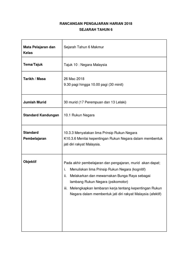 Di Kala Rukun Negara Diabaikan