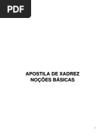 Apostila de Xadrez - Noções Básicas