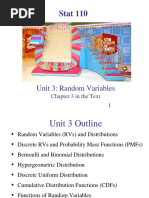 Unit 03 - Random Variables - 1 Per Page