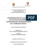DETERMINACIÓN DE LAS CAUSAS DE FALLA EN EL ELEVADOR DE CANGILONES DEL TRANSPORTADOR DE  CLÍNKER DE ARGOS.pdf