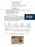 Metode Pelaksanaan Pekerjaan Pondasi Bore Pile