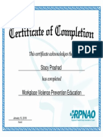 Rpnao Certificate