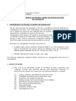 Form 3.7. Management of Project - Work Method & Deliverables