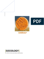Sociology For Samkalp