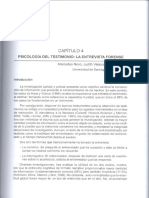 Psicologia Del Testimonio 2015 PDF