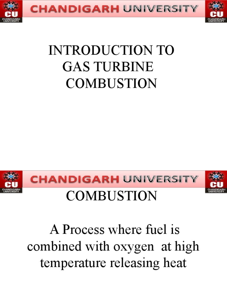 Gas Turbine Combustion Basics | PDF | Combustion | Engines