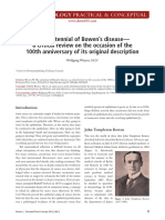 The Centennial of Bowen’s Disease