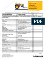 Checklist - Telehandlers CAT