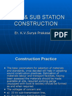 Lines & Sub Station Construction