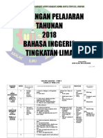 RPT Bahasa Inggeris Tingkatan 5 2018