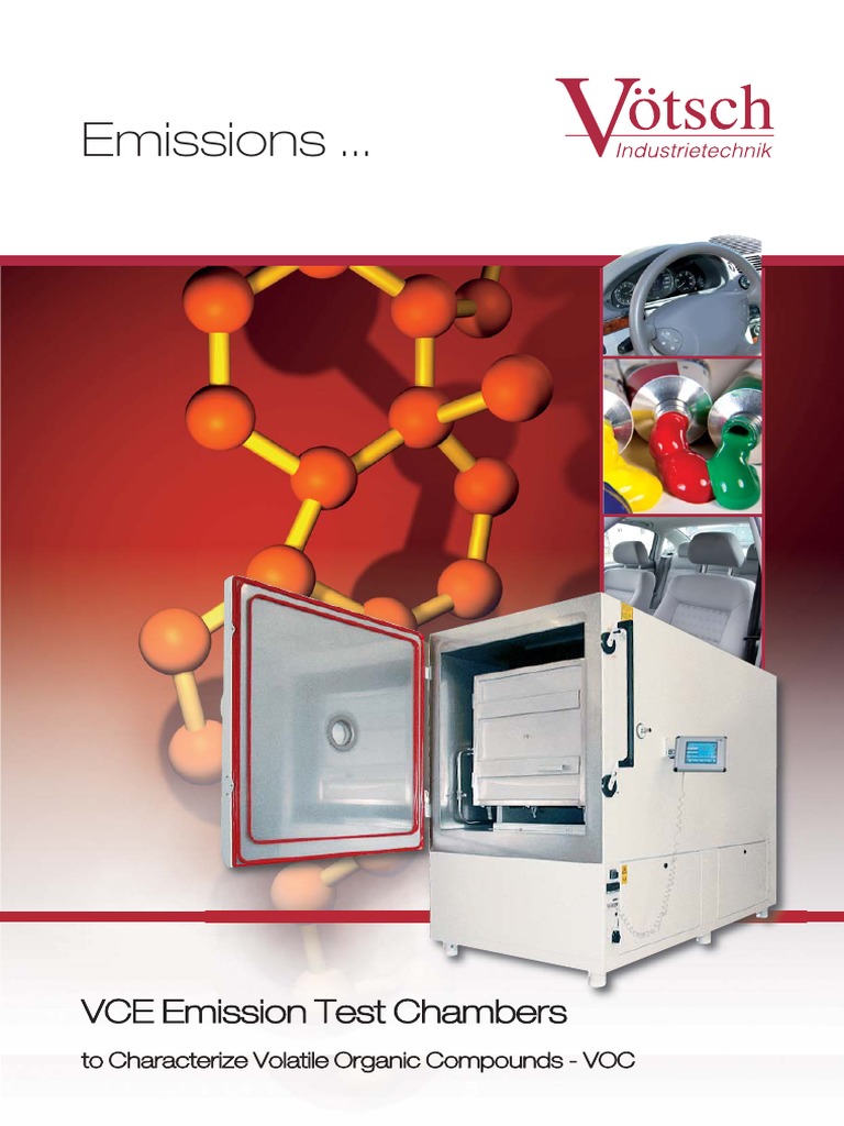 VOC Emission Testing with Vötsch Chambers | PDF | Volatile Organic ...