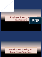 Introduction To Employee Training and Development - PPT 1