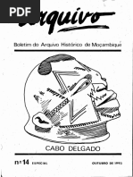 Boletim Do Arquivo Histórico de Moçambique Nº14 Especial - Outubro de 1993