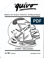 Boletim Do Arquivo Histórico de Moçambique Nº14 Especial - Outubro de 1993