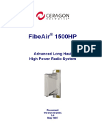 Fibeair 1500Hp: Advanced Long Haul High Power Radio System