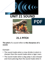 Understanding Pitch, Intensity and Loudness of Sounds