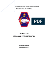 Buku Log PK Perkhidmatan Wong Kok Nian PDF