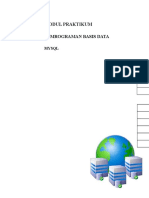 Mysql - Modul Praktikum PBD - Adri Priadana