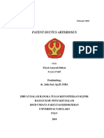 Patent Ductus Arteriosus