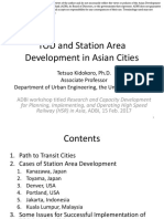 TOD and Station Area Development in Asian Cities