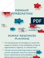 Demand Forecasting: Presented By:-Ruchika Dangi
