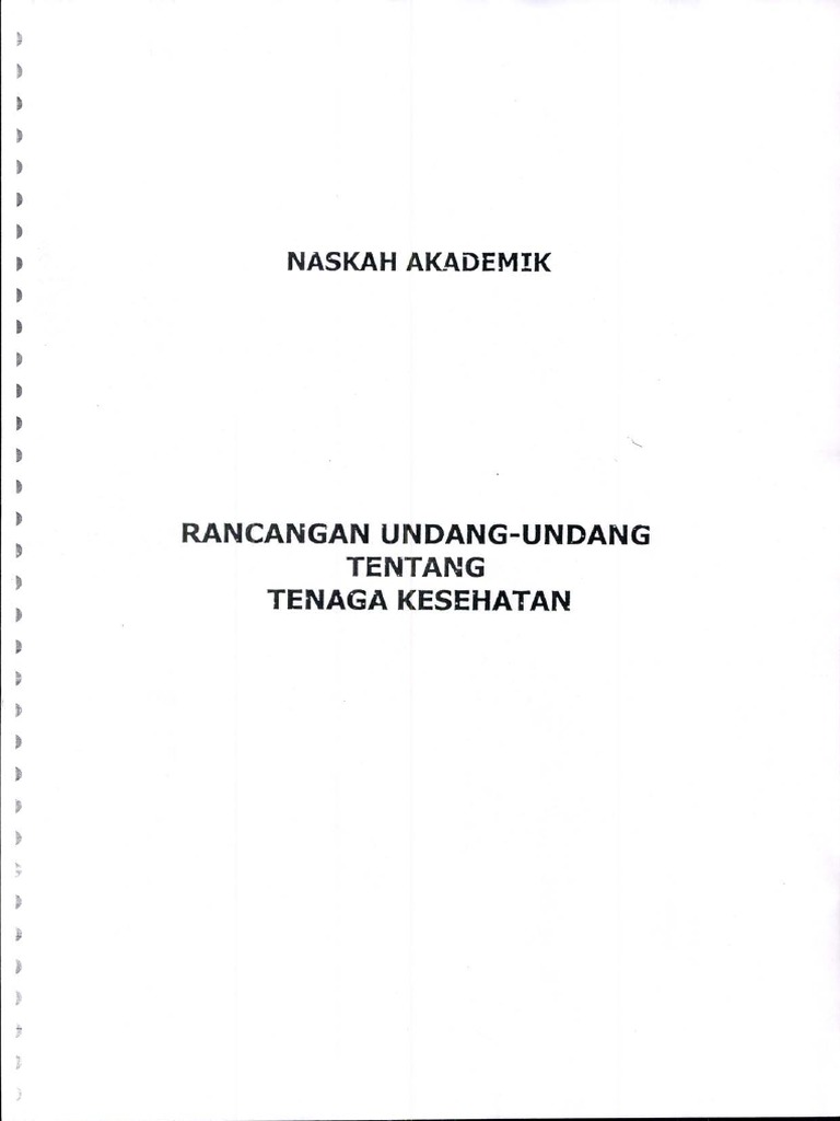 Naskah Akademik RUU Tenaga Kesehatan_opt
