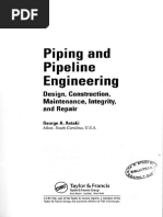 Piping and Pipeline Engineering: Design, Construction, Maintenance, Lntegrity, and Repair