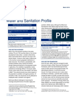 Mali Water and Sanitation Profile: Wss Sector Overview