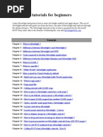 Download Silver Light Tutorials for Beginners by indianwala SN37542615 doc pdf