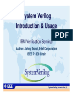 System Verilog Overview-Ibm
