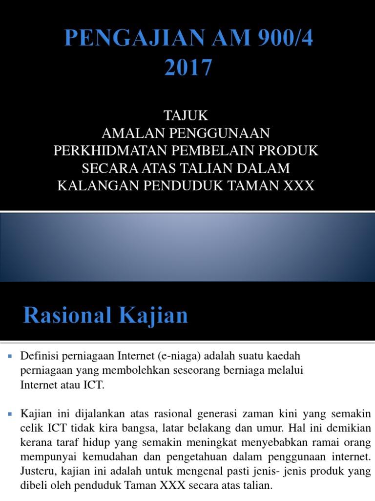Contoh Slide Pengajian Am Penggal 2 Kerja Kursus  PDF