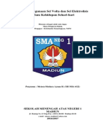 Makalah Kegunaan Sel Volta Dan Sel Elekt