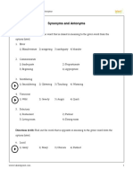 El Synonyms and Antonyms WB PDF