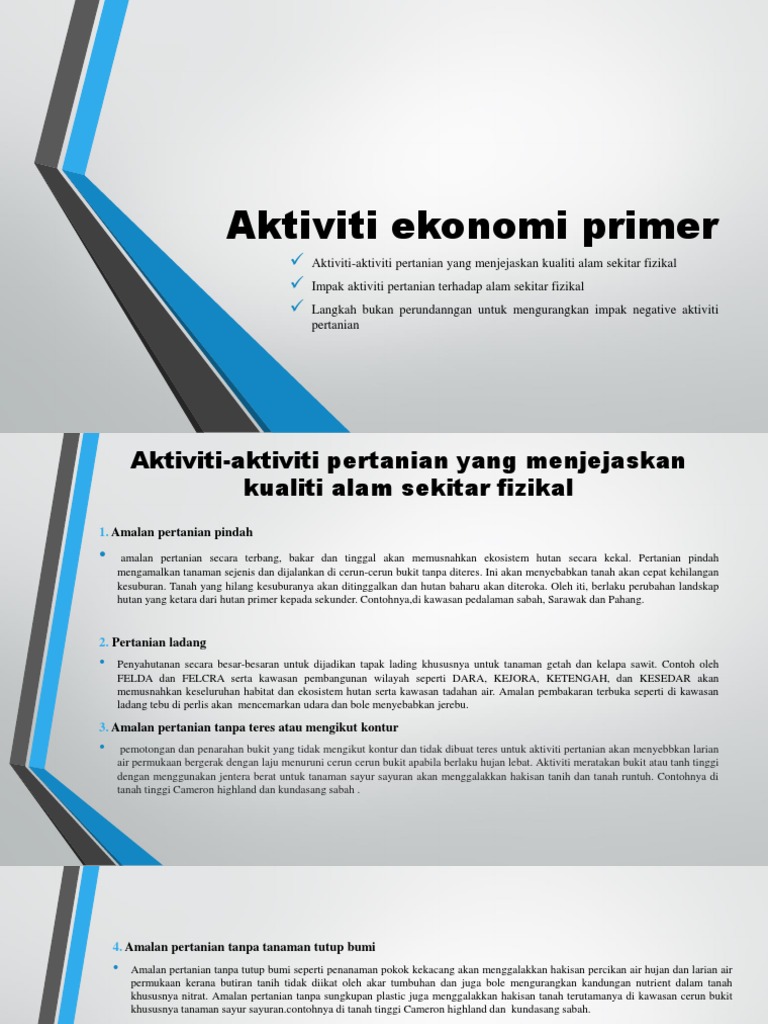 Aktiviti Ekonomi Primer Pdf