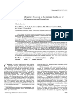 Predictors of Seizure Freedom in The Surgical Treatment of Supratentorial Cavernous Malformations