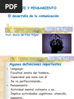 TEMA 1 Lenguaje y Pensamiento. Teoria y Actividades