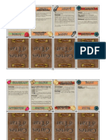 Cartes D'etat D&D 3.5