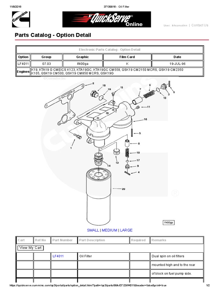 Oil Filter | PDF | Propulsion | Valve