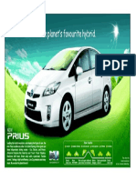 Poster Hybrid Car