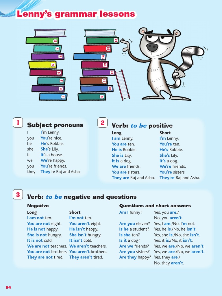 English Grammar Basics for Kids | PDF | Noun | Linguistic Typology