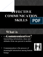 Communication Skills