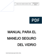 Fpr-Mnl-Hse-01 Manual para El Manejo Seguro Del Vidrio