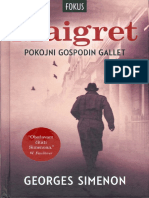 Žorž Simenon - Megre 2 - Pokojni Gospodin Gallet PDF