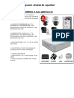 Presupuesto Cámaras de Seguridad