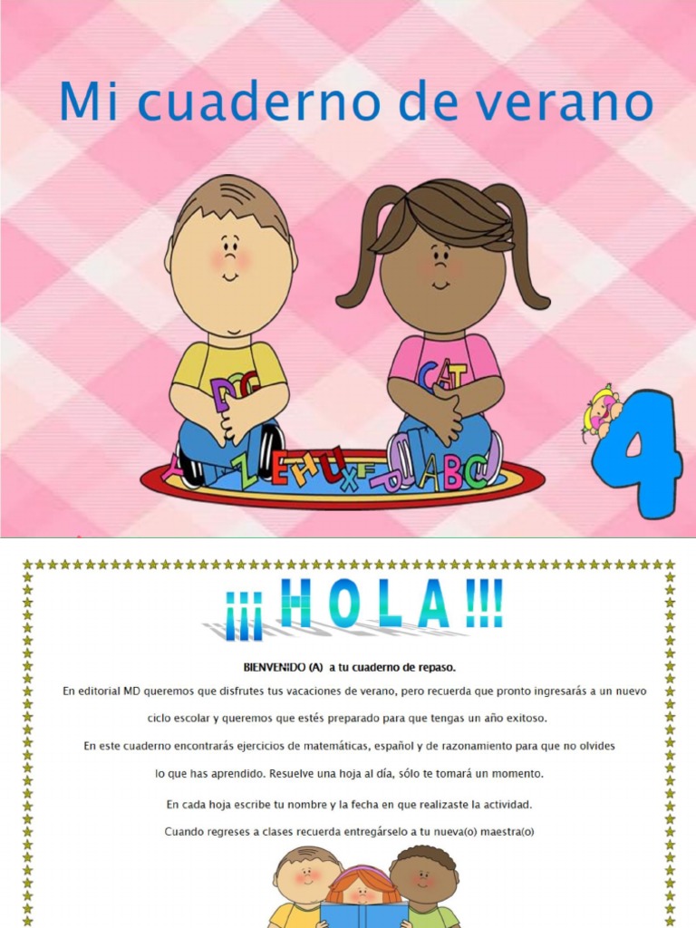 4to Cuaderno de Verano | PDF
