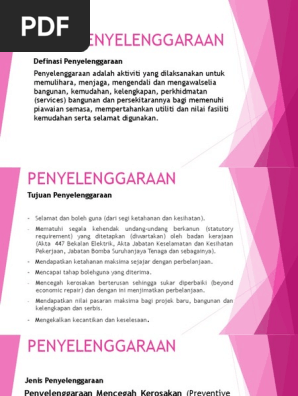 Minggu 10 Topik Penyelenggaraan Pdf